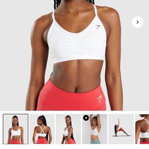 Gym shark bra w/o pads